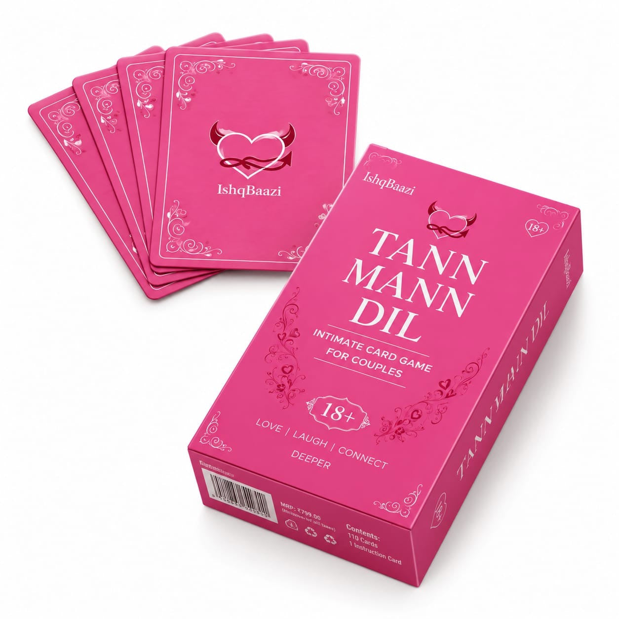 IshqBaazi — Intimate Card Game
