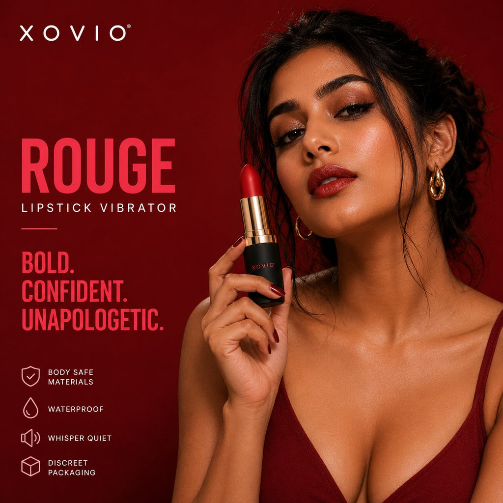 Rouge Lipstick Vibrator by Xovio